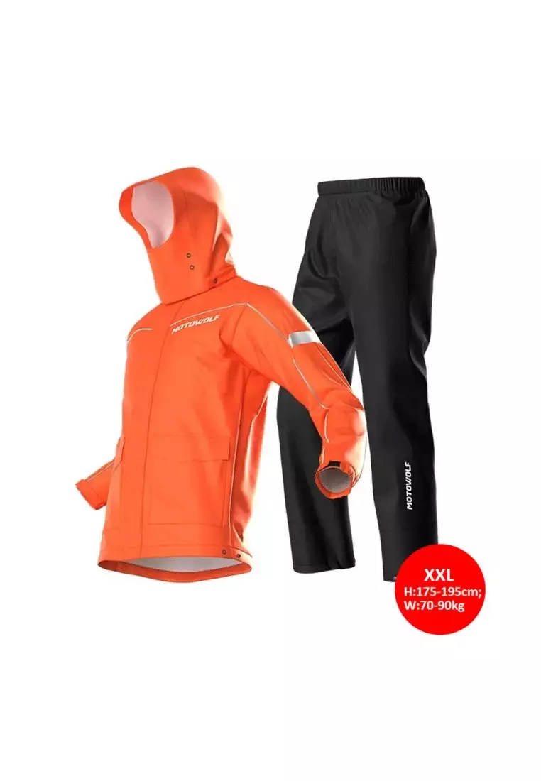 Buy Fashion by Latest Gadget MDL0403 100D Satin Raincoat Jacket