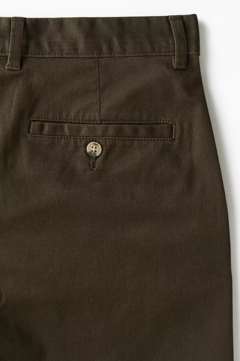 Regular Fit Cotton chino shorts