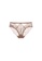 ZITIQUE brown Women's See-through Ultra-thin No-sponge Cup Lace Lingerie Set (Bra and Underwear) - Brown DD0B1USE127083GS_3