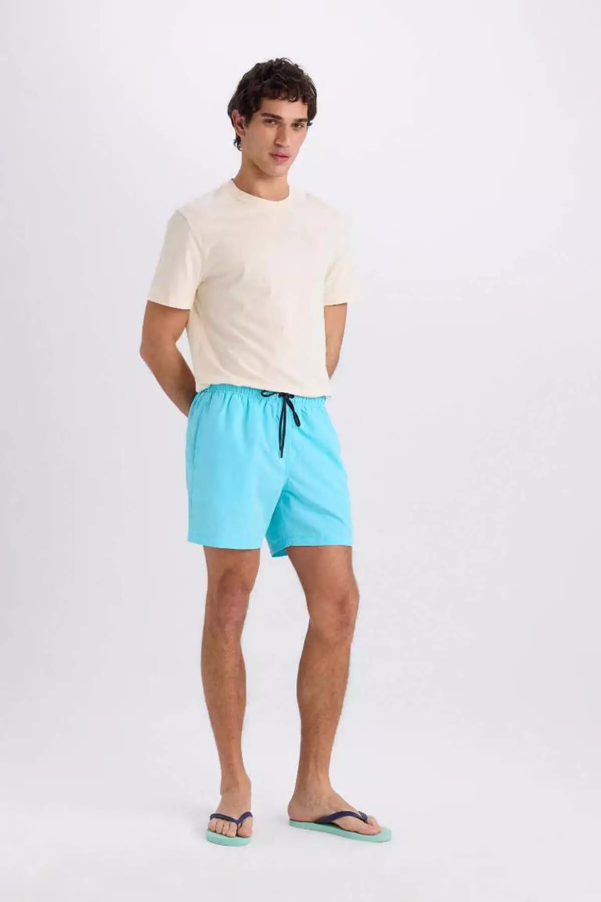 Mesh Lined Short Length Sea Shorts N0131Az25Hs