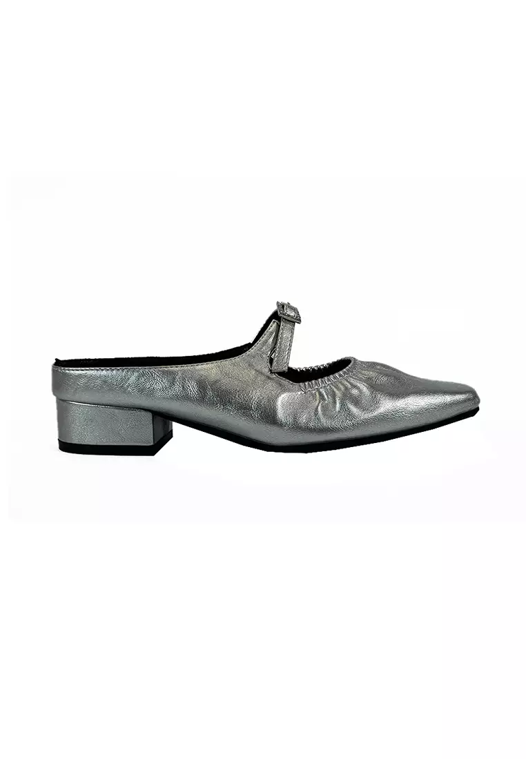 Discount on Mario D' boro Runway  shoes - SKU: Women's Mules Sandals LX 27565 Silver C58