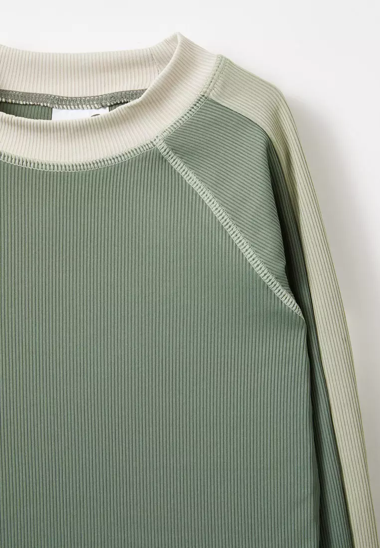 Flynn Long Sleeve Raglan Rash Vest