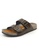 SoleSimple brown Athens - Dark Brown Leather Sandals & Flip Flops & Slipper AF808SHCD24EDBGS_2