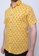 YUVA pink and orange and yellow Fire Yellow Block-Printed 100% Cotton Men's Shirt With Pocket 1C298AAAFF20DBGS_5