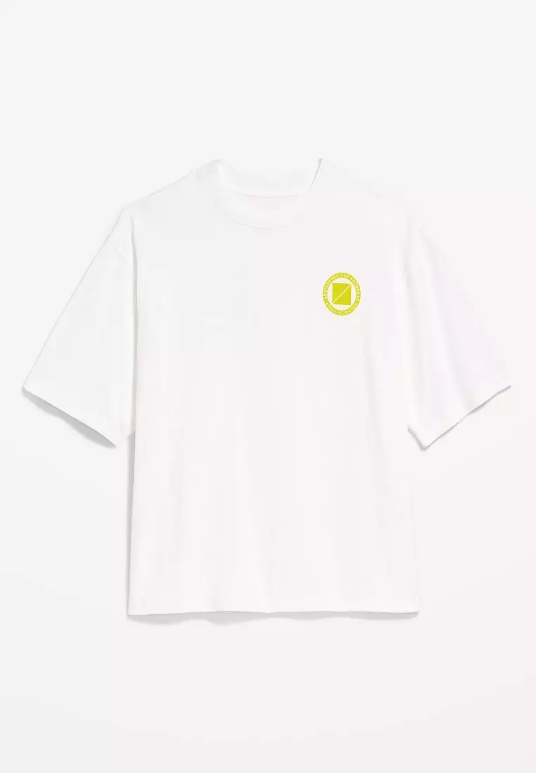 Heavyweight Graphic Cropped T-Shirt