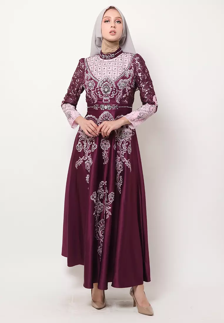 Bibiq Gamis Satin