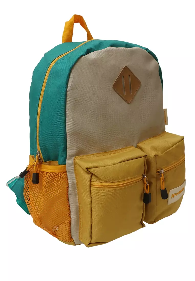 Alessio Tas Ransel Anak Pria Large Compartment Backpack Kids Material Cordura ORIGINAL - Tosca
