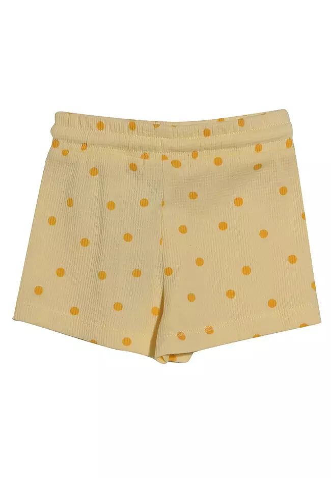 White and hot sale yellow shorts