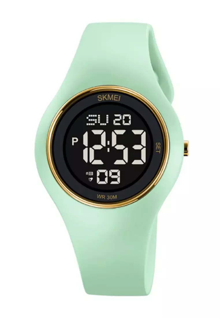 Jam Tangan Digital Pria Waterproof Many Function Strap Tali Material Silicone DV12 ORIGINAL