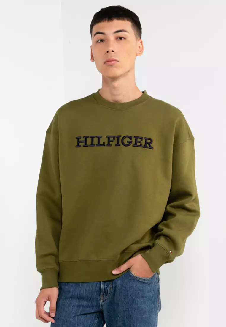 Buy Tommy Hilfiger Monotype Embroidery Sweatshirt 2024 Online