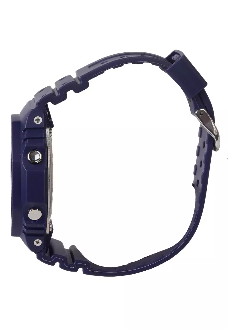 Digitec Jam Tangan Digital Pria - Blue Resin Strap - DG-5119T