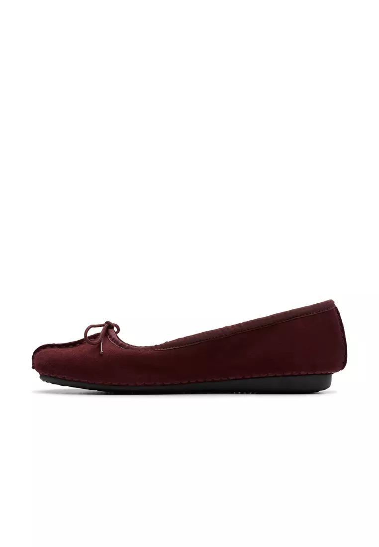 Womens Freckle Ice Pumps - Merlot Suede