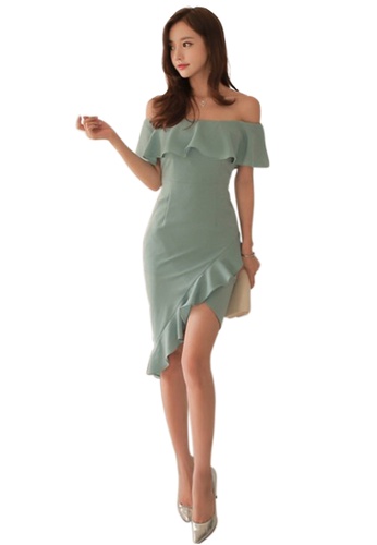 Wallpaper Buy Sunnydaysweety New Light Green Sweetheart Style Off Shoulder For Free