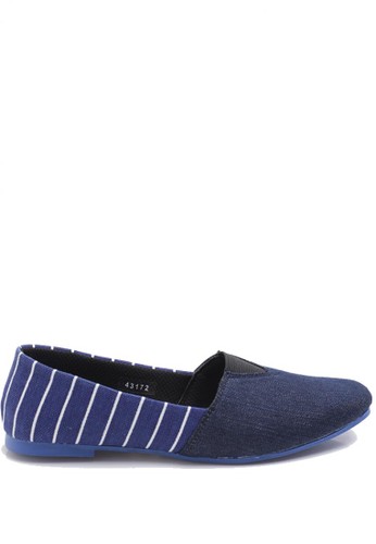 Dr. Kevin Women Flat Shoes Slip On 43172 - Blue
