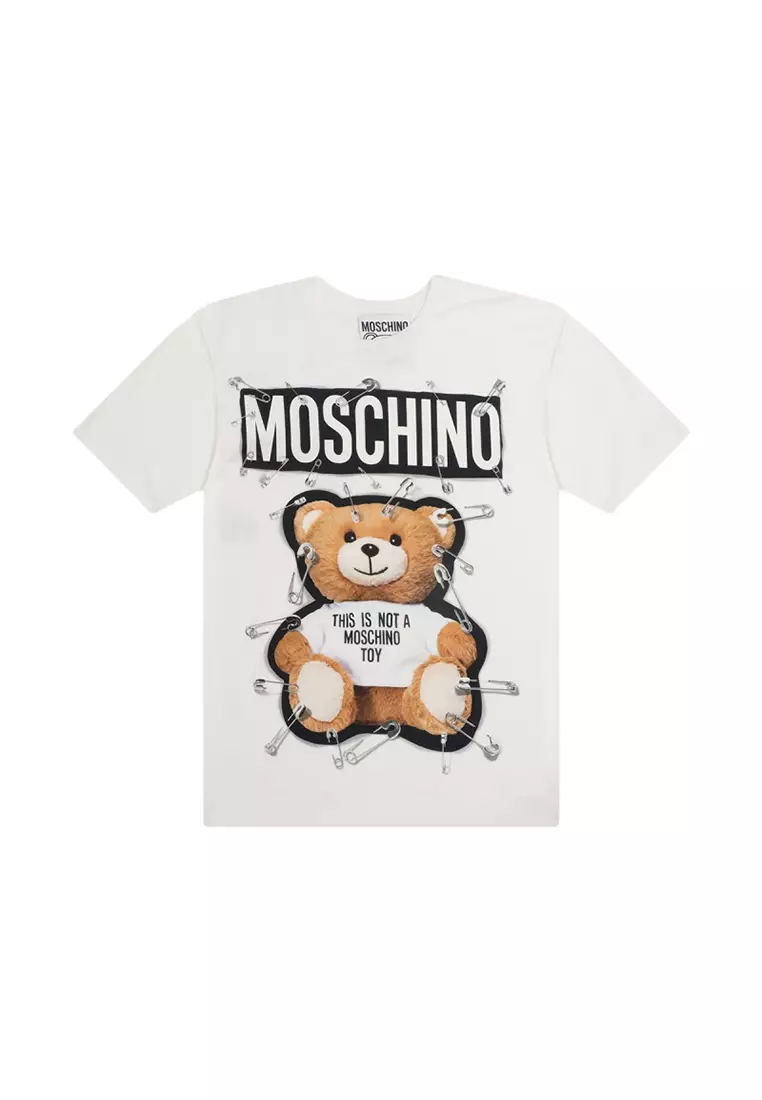 Moschino t shirt discount women's teddy bear