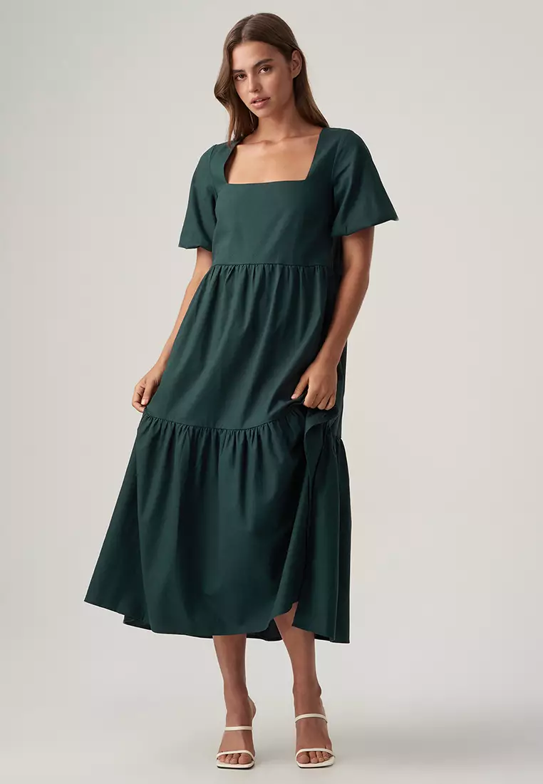 Acacia square neck dress best sale