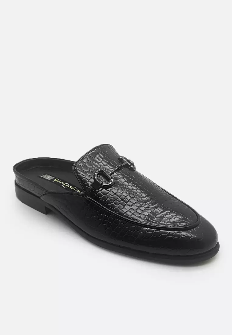 Felix Sepatu Sandal Slop Casual Loafer Mules Motip Croco