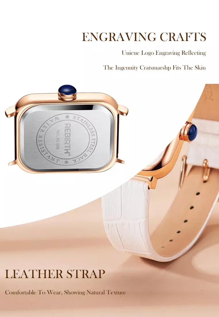 jam tangan wanita top brand luxury wanita leather band quartz jam tangan populer anti air