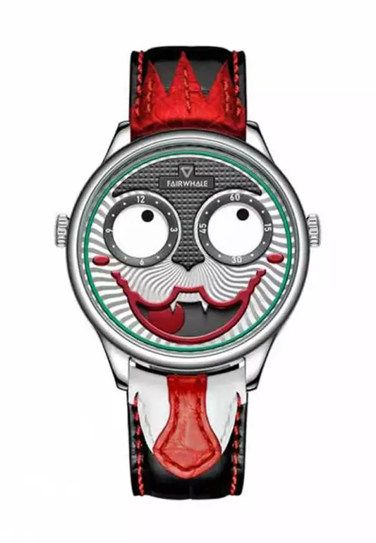 Unisex Very Unique Alloy Quartz Watch, 40mm, Leather Strap