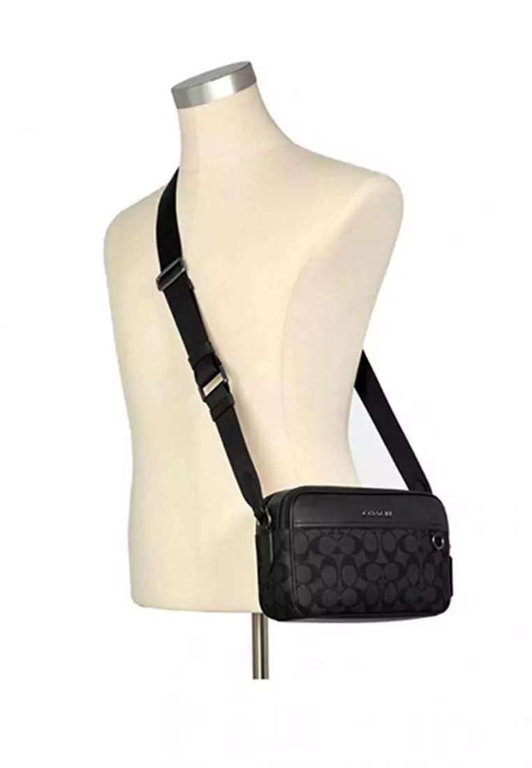 Coach graham crossbody black clearance