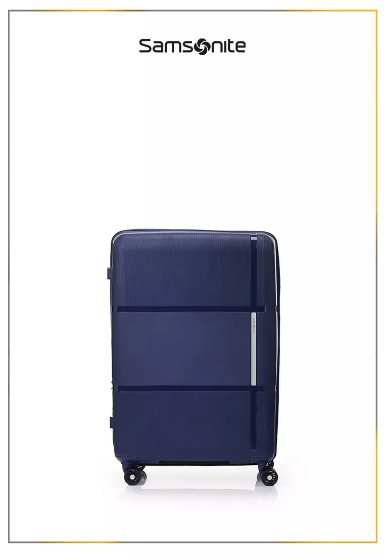 Samsonite Koper Hardcase Interlace Large 28 inch Exp V2 - Navy