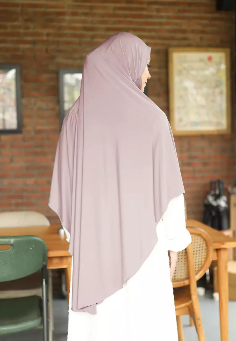 Cotton Bee - Lanna Bergo Malay | Hijab Instan Syari | Kerudung - Lotus