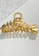 Kings Collection gold Fishbone Pattern Hair Clip HA20261 F8024AC264DE06GS_4