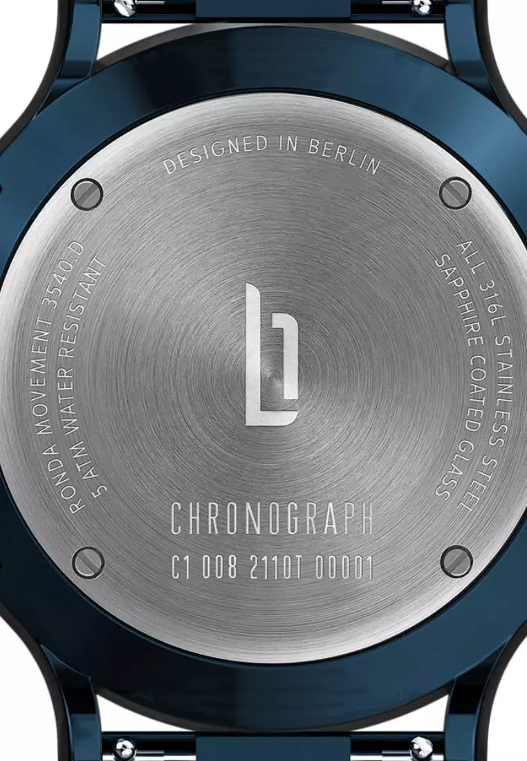 Chronograph Blue Orange