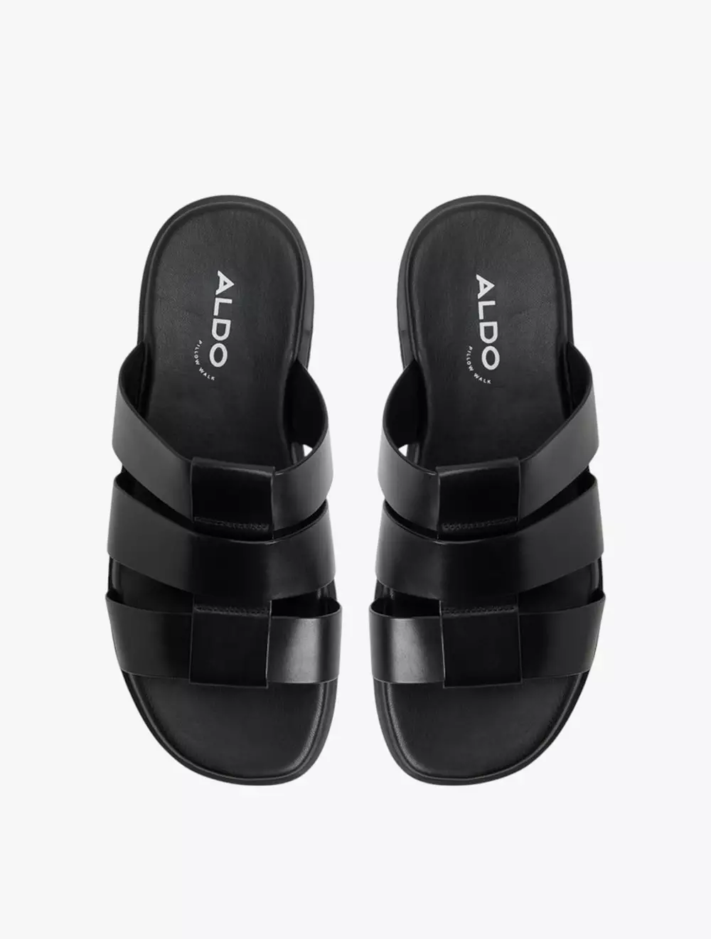 ALDO Light Men's Flat Sandals - Black