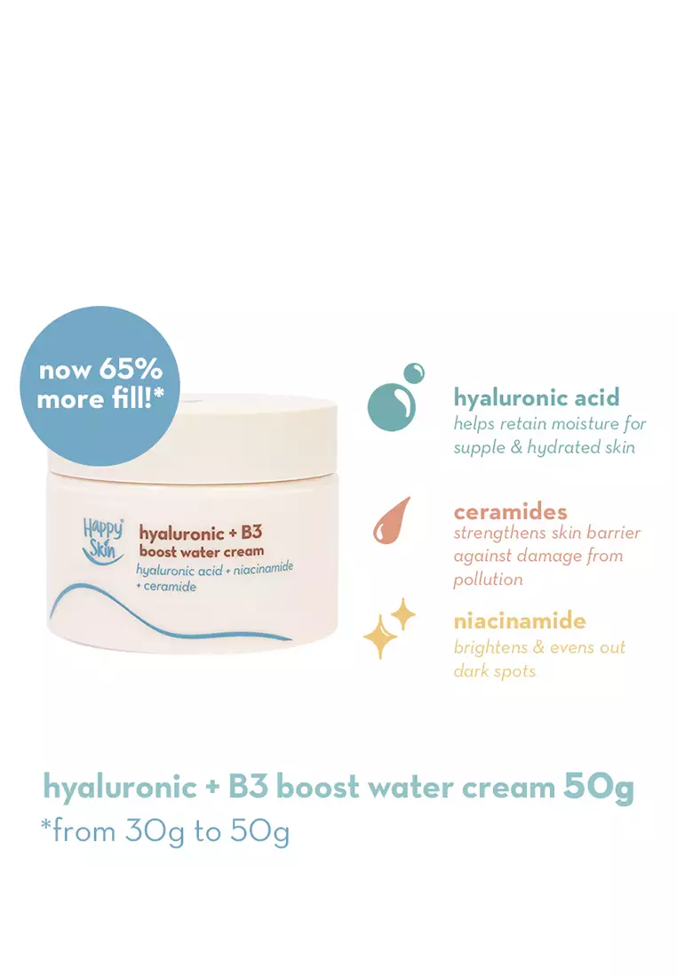 Hyaluronic + B3 Boost Water Cream 50g