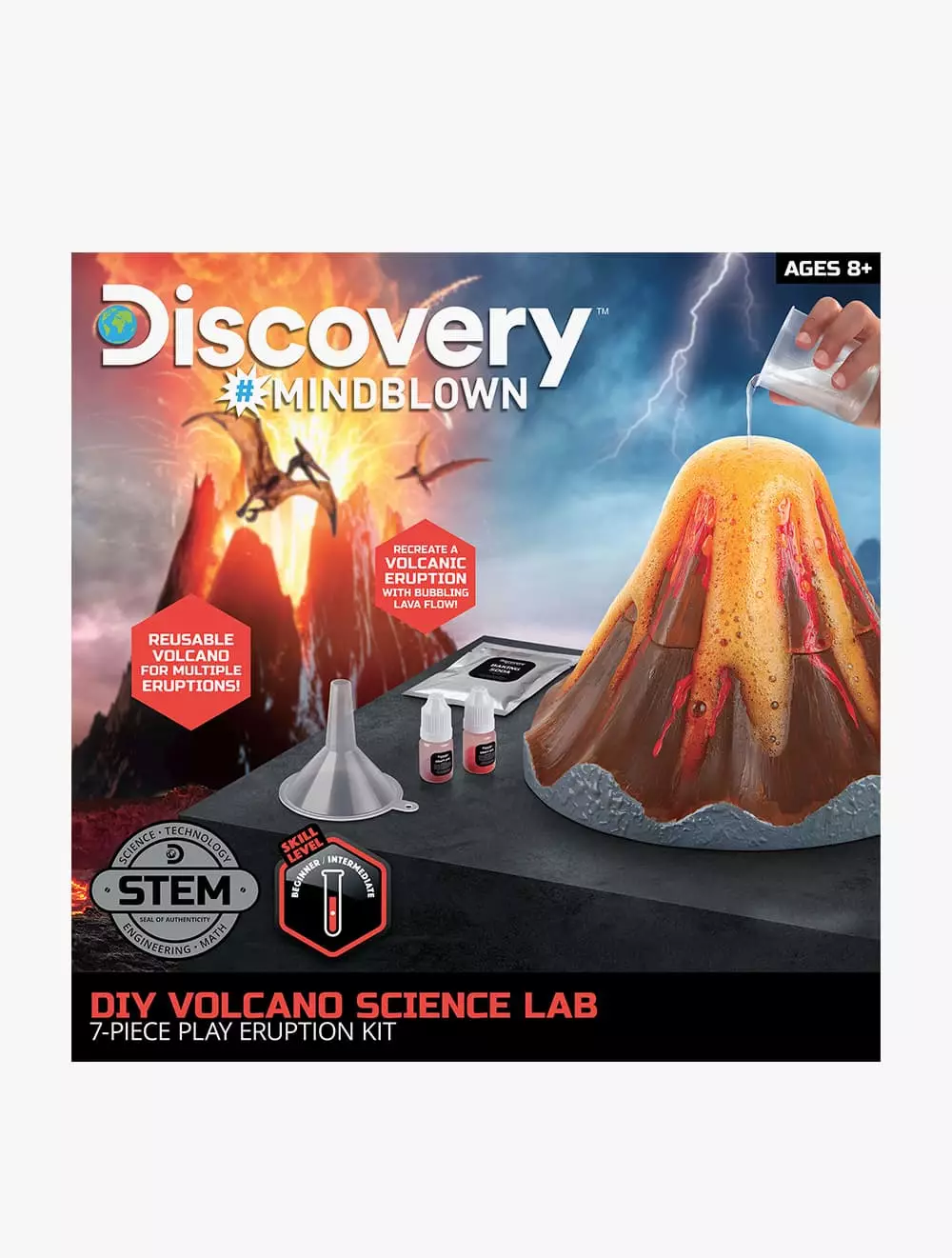 Discovery Mindblown Toy DIY Volcano Set  - DCN1423018330