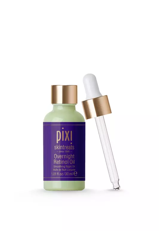 Overnight Retinol Oil - Anti-Aging Facial Oil with Retinol, Ceramides, and Jasmine Oil - Hydrates, Firms, and Improves Skin Texture Overnight