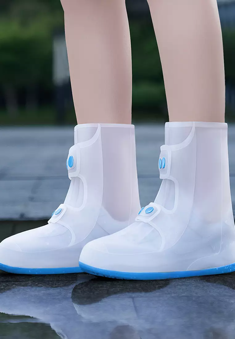 VANSA 男女款加厚防水雨靴套 VSU-R-5307