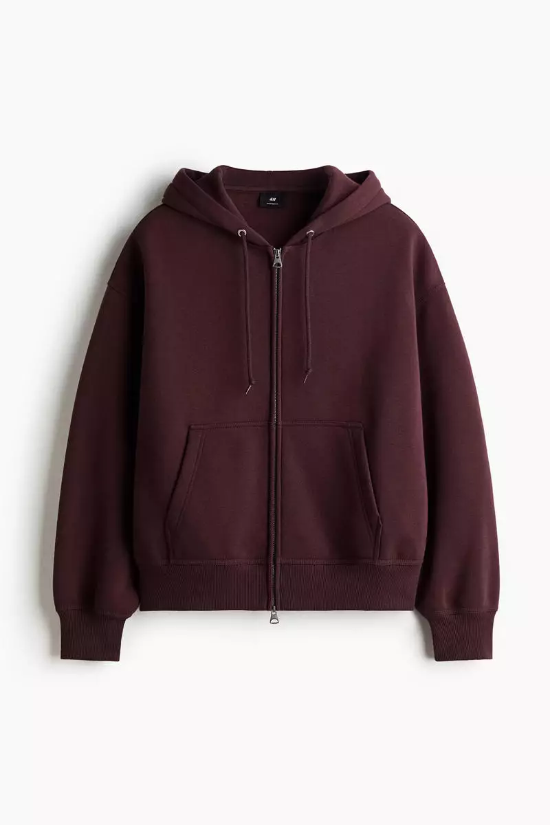 Oversized Fit Zip-through hoodie