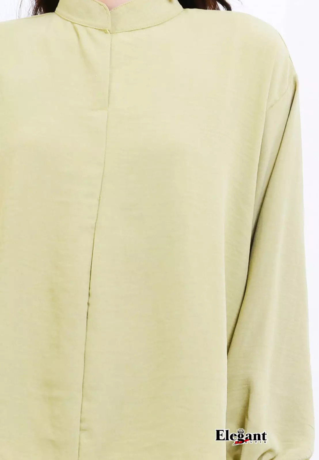 Kaionay Blouse Oversize Hijau Avocado