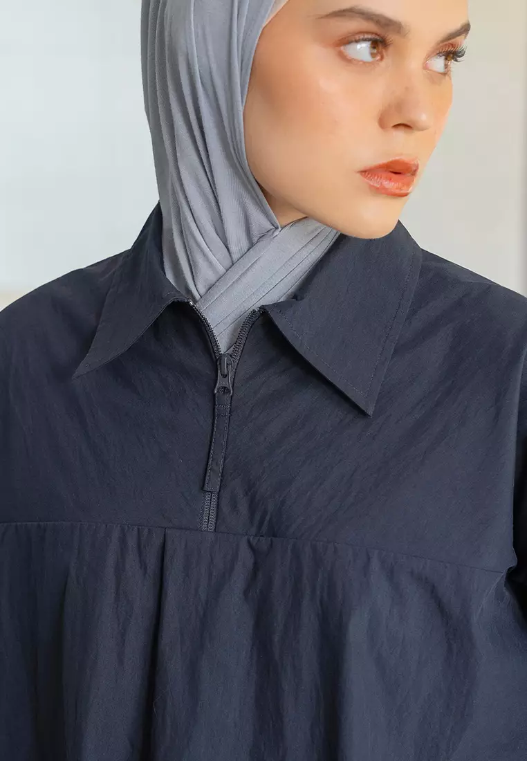 Kami Kora Loose Top Midnight Blue