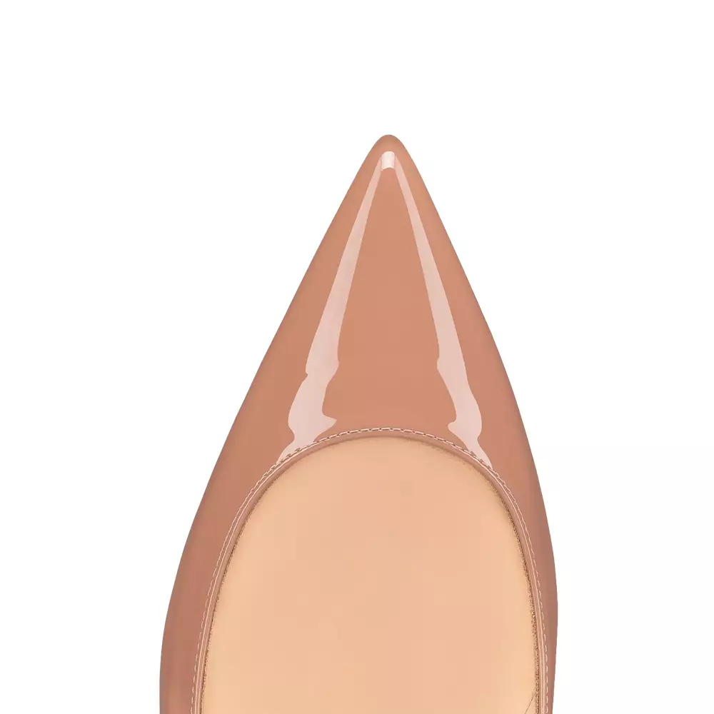Kate 85 Patent Leather Pumps Nude