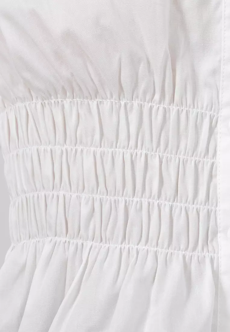 Gathered Long Sleeves Shirt