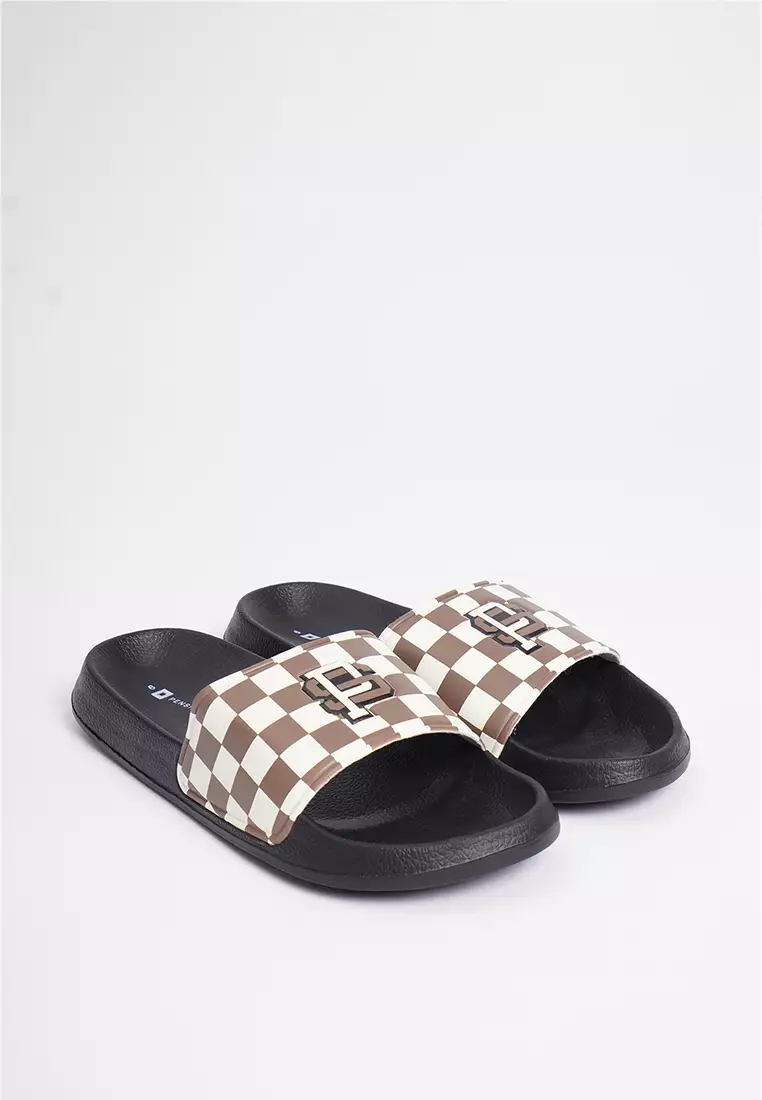 Discount on Penshoppe  shoes - SKU: Men's Checkered Band With Embossed Logo