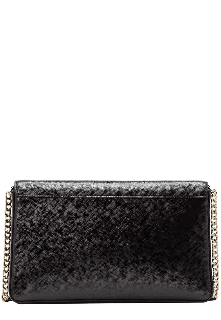 Kenzie Small Convertible Crossbody Bag in Black KK035