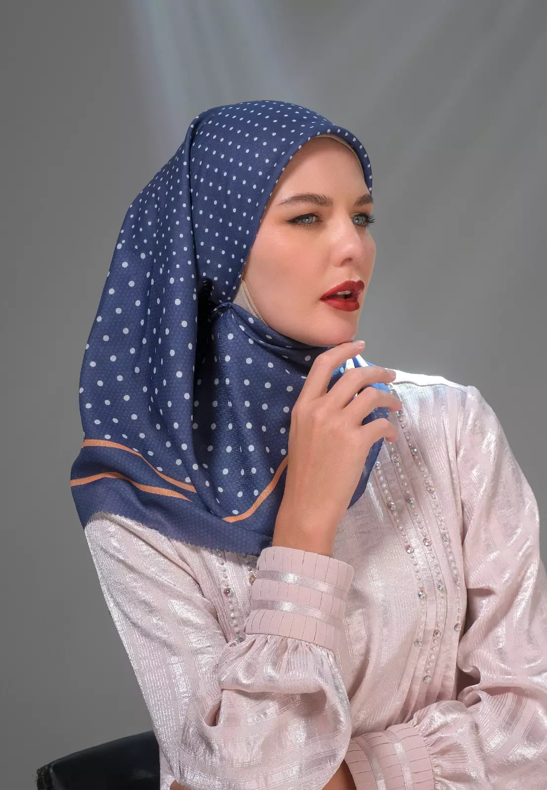 Corvina Printed Scarf | Hijab Kerudung Segi Empat Motif