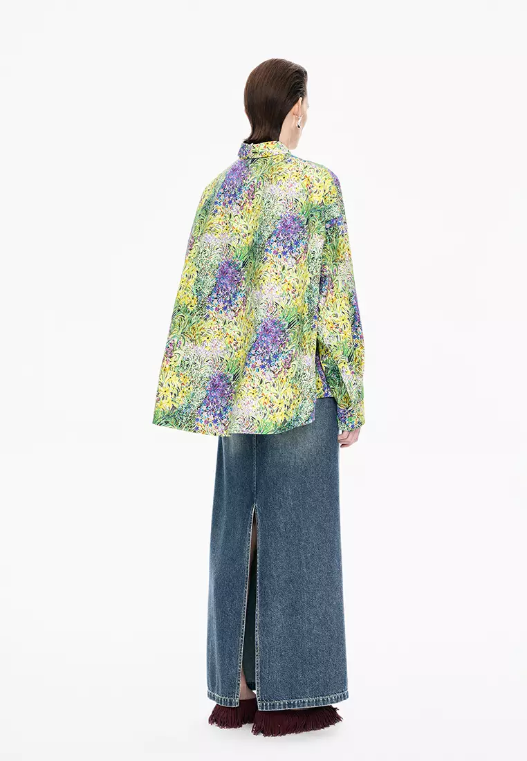 天絲環保A型長款腰裙