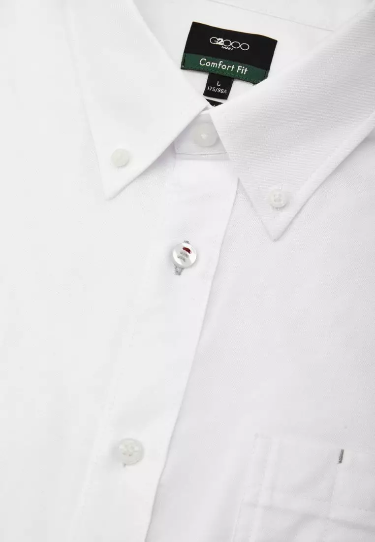 G2000 Wrinkle-Free Comfort Fit Oxford Casual Shirt