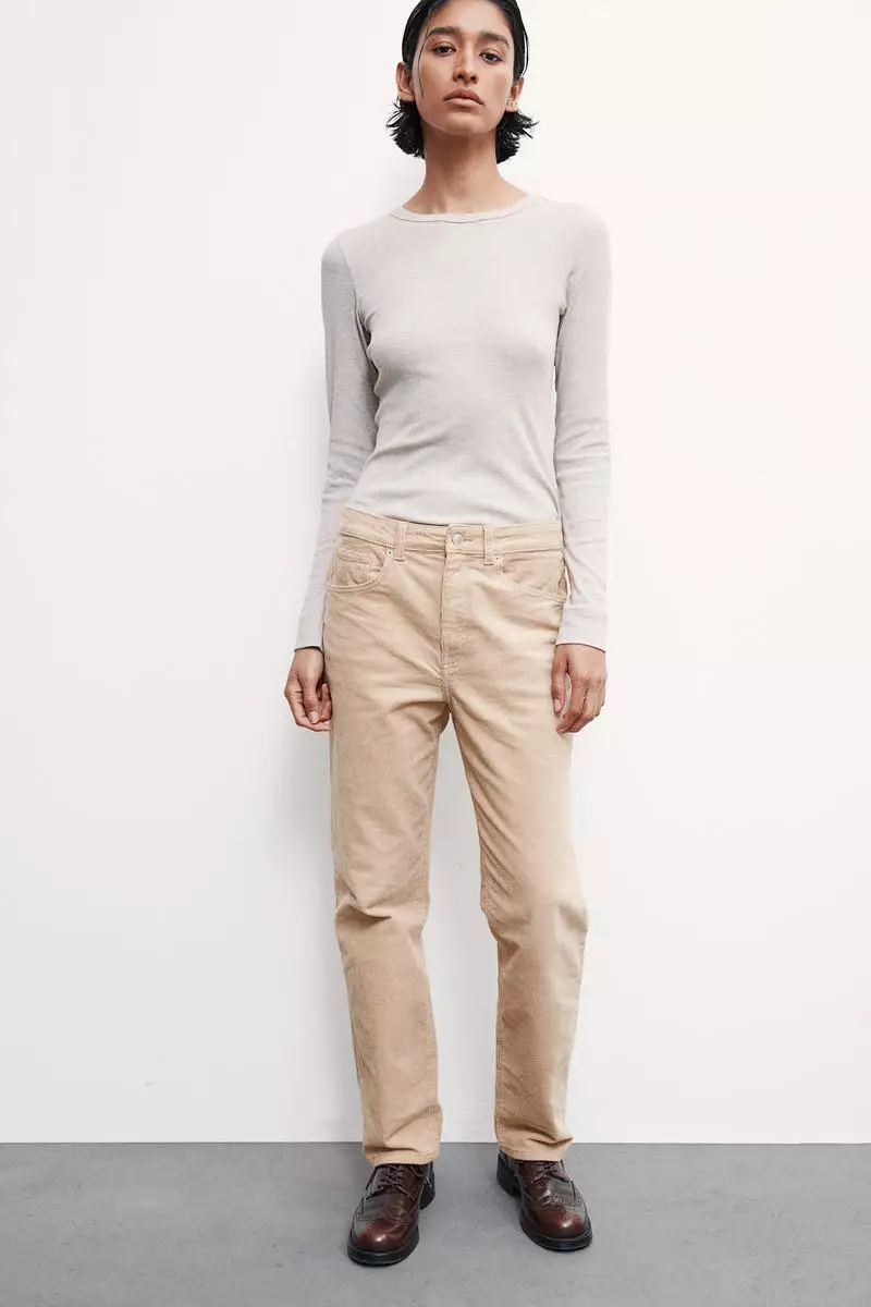 Corduroy trousers