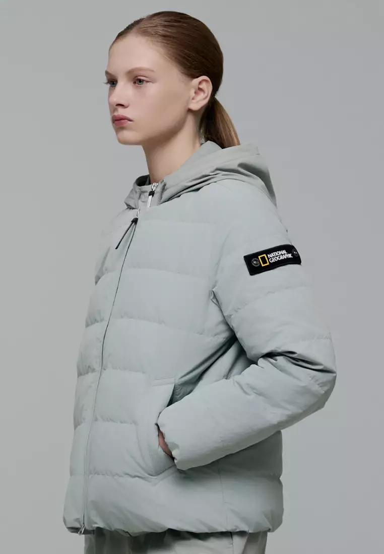 【NATIONALGEOGRAPHIC】☆W's Heron U-neck DuckDown Jumpe.r NATIONAL GEOGRAPHIC HERON U-NECK LIGHT DOWN JACKET