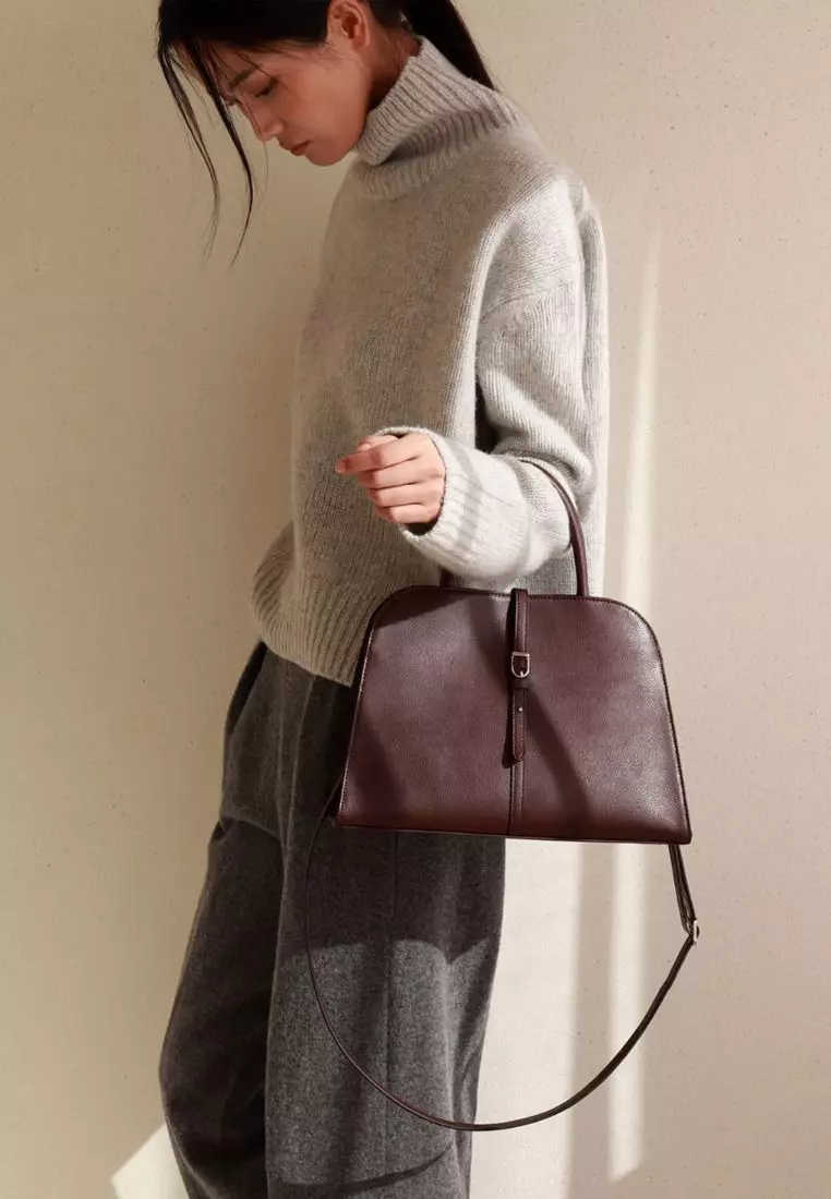 Blanc Medium Burgundy Brown