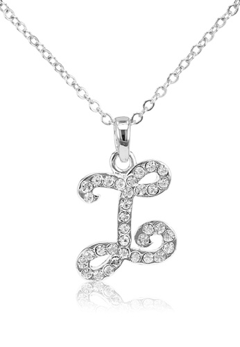 SO SEOUL silver My Personalised Initial Letter Necklace - I 9D140ACF574007GS_1