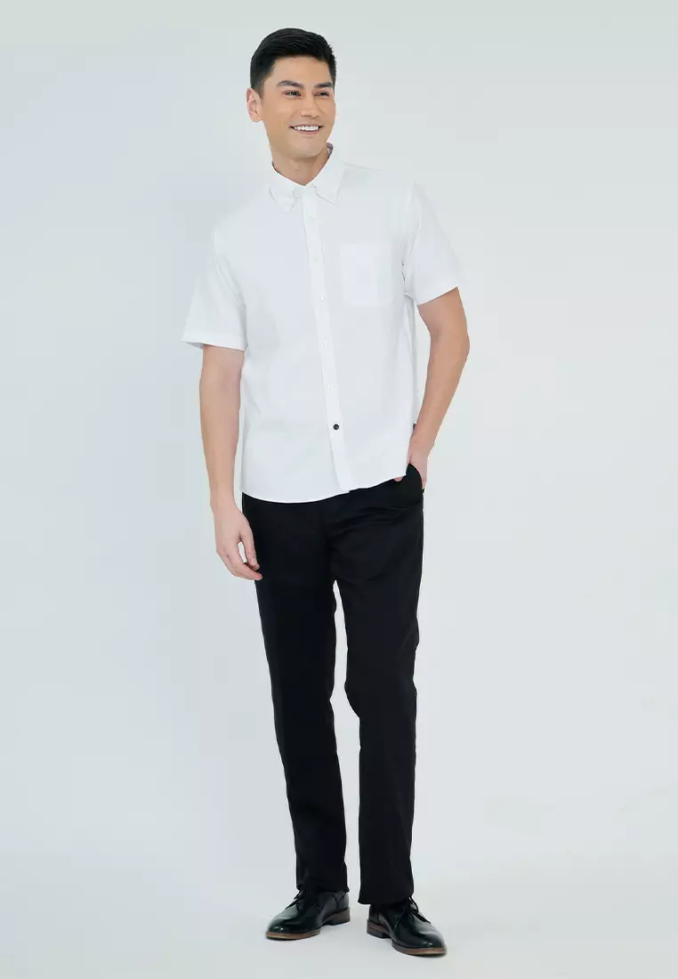 Regular Fit Oxford Short Sleeve