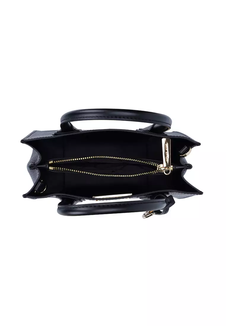Mercer Medium Pebbled Leather Crossbody Bag In Black 35S1GM9M2L
