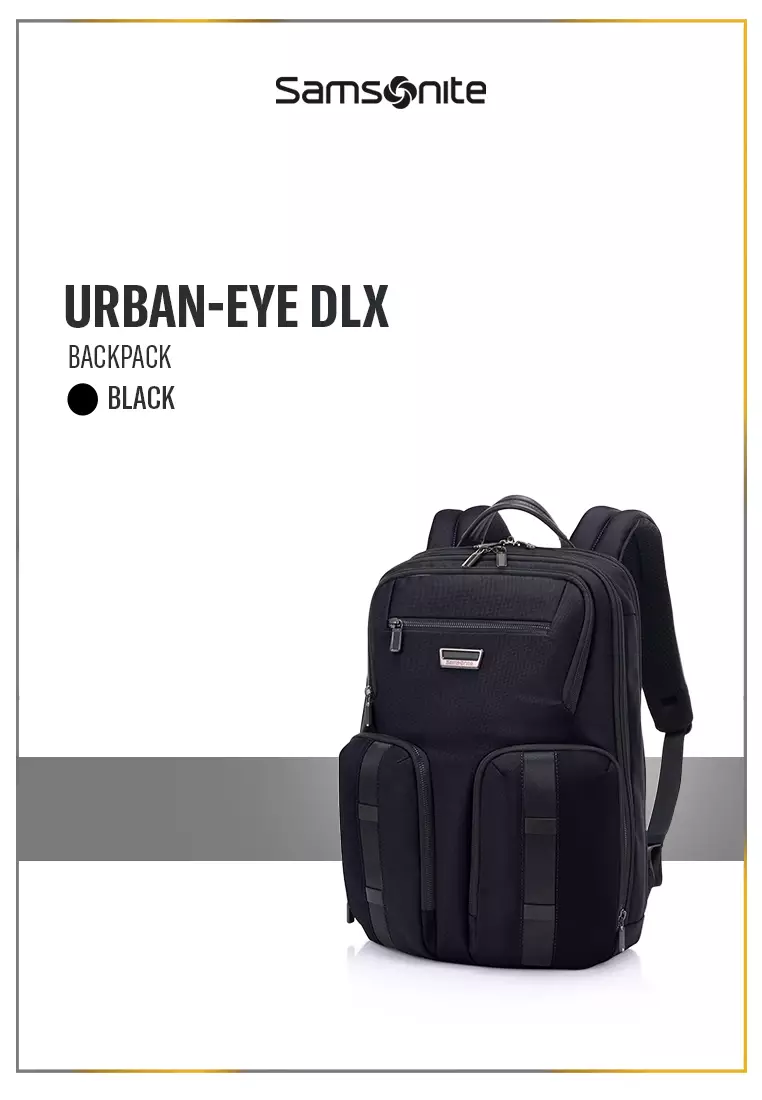 Samsonite Urban-Eye DLX Backpack 15.6" 2 Pockets - Black